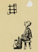 unbekannt - Gefängnis Insasse - o.J. - Tuschezeichnung