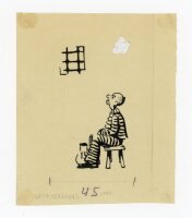 unbekannt - Gefängnis Insasse - o.J. - Tuschezeichnung