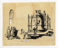 unbekannt - Kirchenglocke und Edelmänner - o.J. -...