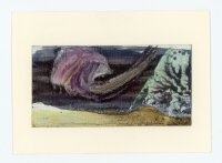 unbekannt - Abstrakte Landschaft - o.J. - Aquarell