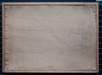 Hans Werner - Straßenzug - 1948 - Pastellkreide