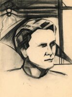 Witt Pfeiffer - Männliches Portrait im Raum - o.J. -...