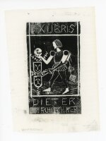 unbekannt - Ex Libris Ritter - o.J. - Holzschnitt