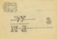 unbekannt - Skizze Grußkarte - o.J. -...