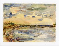 unbekannt - See - o.J. - Aquarell