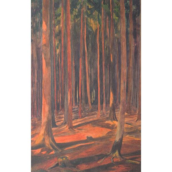 W. Bartels - Ilsenburg - 1926 - Aquarell