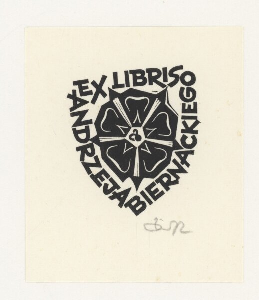 Zbigniew Dolatowski - Ex Libris Andrzeja Biernackiego - o.J - Holzschnitt