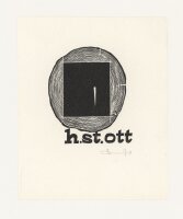 Zbigniew Dolatowski - Ex Libris h st ott - 1970 -...