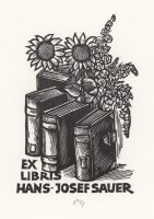 Herbert Ott - Ex Libris Hans Josef Sauer - o.J. -...