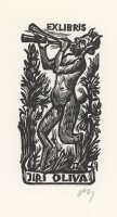Herbert Ott - Ex Libris Jirí Oliva - o.J. -...