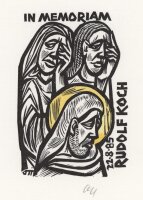 Herbert Ott - Ex Libris in Memoriam Rudolf Koch - o.J. -...