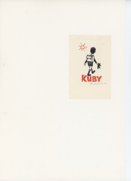 Zbigniew Dolatowski - Ex Libris Kuby - 1960 - Holzschnitt