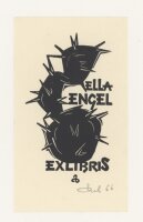 Zbigniew Dolatowski - Ex Libris Ella Engel - 1966 -...