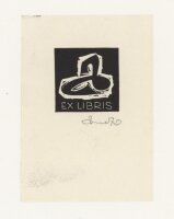 Zbigniew Dolatowski - Ex Libris - 1970 - Holzschnitt