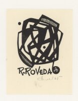 Zbigniew Dolatowski - Ex Libris R Roveda - 1965 -...