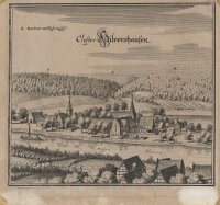 Matthäus Merian der Ältere - Closter Hilvershausen - Klostergut Hilwartshausen - o.J. - Kupferstich