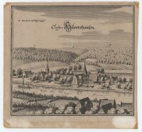 Matthäus Merian der Ältere - Closter Hilvershausen - Klostergut Hilwartshausen - o.J. - Kupferstich