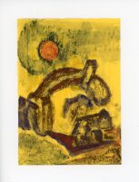 unbekannt - Landschaft - o.J. - Aquarell