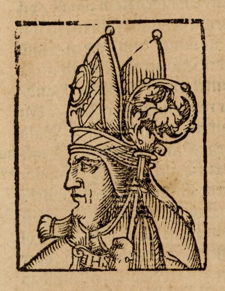 unbekannt - Bildnis des Forentius von Straßburg - o.J. - Holzschnitt