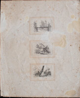 Unbekannt - Emblem Allegorie Memento Mori - o.J. - Kupferstich