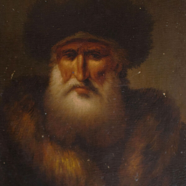 unbekannt - Männerbildnis - o.J. - Öl auf Holz