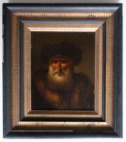 unbekannt - Männerbildnis - o.J. - Öl auf Holz