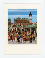 Petra Moll - München-Obstmarkt - 1965 - Kunstdruck