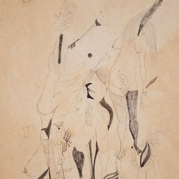 unleserlich signiert - Ein Tag der Kulturrevolution - 1967 - Zeichnung