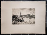 Fritz Zalisz - Hamburg I - o.J. - Radierng