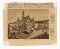 unbekannt - Rathaus (Breslau) - o.J. - Holzstich