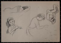 O. Hartmann - Frauenbildnisse - o.J. - Zeichnung