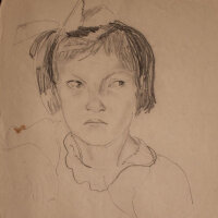 Lucie Müller - Mädchenporträt - o.J. -...