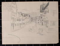 Mathilde von End - Mittenwald - 1913 - Bleistift