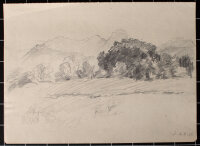 Mathilde von End - Landschaft - 1926 - Bleistift