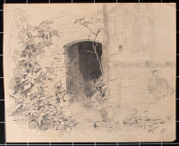 Mathilde von End - Bozen - 1890 - Bleistift