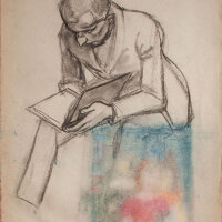 Lucie Müller - Lesender / Männliches...