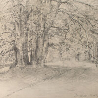 Mathilde von End - Bernried - 1925 - Bleistift