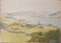 Mathilde von End - Malerwinkel am Tegernsee - 1927 - Aquarell