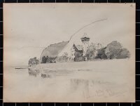 Martin Wilberg - Gondorf - 1903 - Bleistiftzeichnung