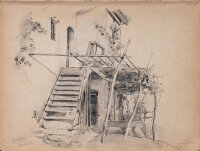 Martin Wilberg - Selzen - 1894 - Bleistiftzeichnung