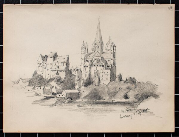 Martin Wilberg - Limburg an der Lahn - 1902 - Bleistiftzeichnung