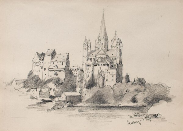 Martin Wilberg - Limburg an der Lahn - 1902 - Bleistiftzeichnung