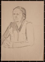 Lucie Müller - Weibliches Porträt/ Sitzende -...