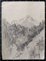 Mathilde von End - Landschaft - 1926 - Bleistift