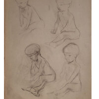 Lucie Müller - Kinderporträt/ Studie - o.J. -...