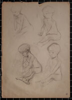 Lucie Müller - Kinderporträt/ Studie - o.J. -...