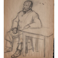 Lucie Müller - Männliches Porträt - o.J. -...