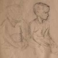 Lucie Müller - Zwei Knaben / Jungenporträt -...