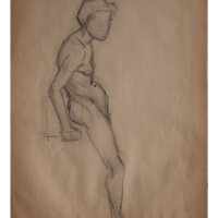 Lucie Müller - Stehender Akt - o.J. -...