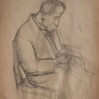 Lucie Müller - Männliches Porträt - o.J. -...